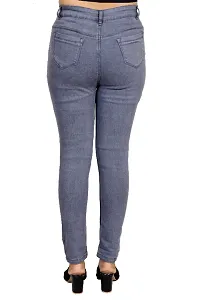 Women Narrow Skinny fit High Rise Ankle length denim jeans-thumb4