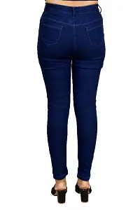 Women Narrow Skinny fit High Rise Ankle length denim jeans-thumb4