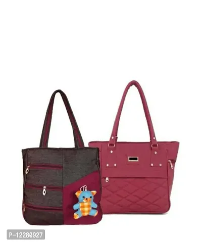 Classy Printed Handbags for Women, Pack of 2