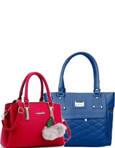 KGN DESIGN Stylish Women Handbags 2p Combo,