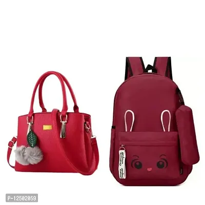 Combo handbags  backpacks