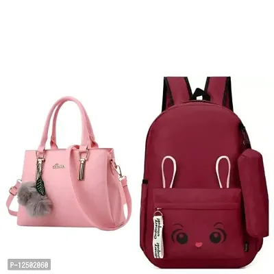 Combo handbags  backpacks