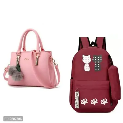 Combo handbags  backpacks