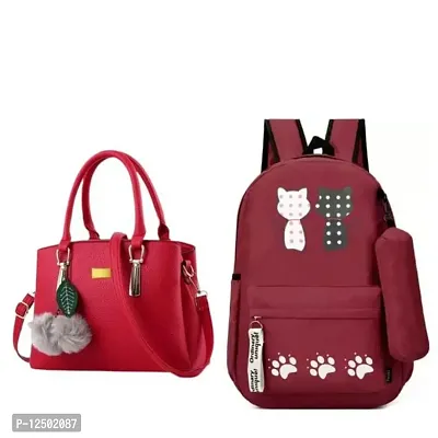 Combo handbags  backpacks