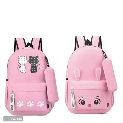 Women Backpack Combo Of backpack for office, tuition with Keychain