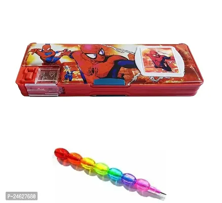 Spider Men Dual Side Closer Magnet Geometry Box Geometry Box Red-thumb0