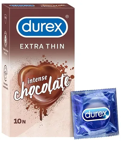 DUREX Chocolate Condom 10s*1pcs:: dux-1 Condom (10 Sheets)