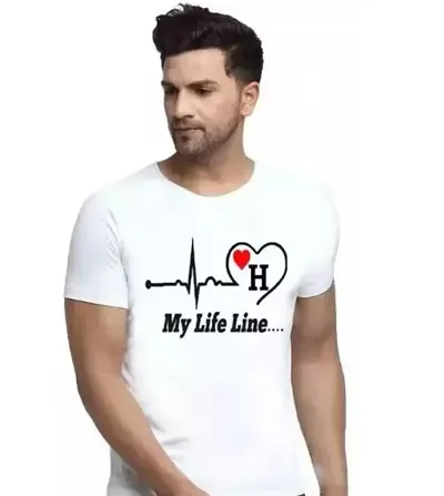 Stylish Fancy Round Neck T-Shirts For Men