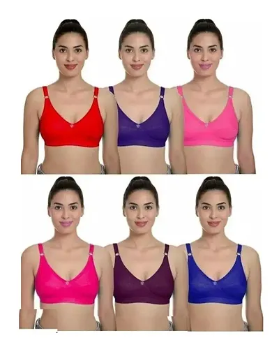 PACK OF - STYLISH NON PADDED BRA