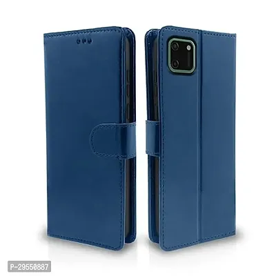 Stylish Solid Flip Cover for Realme C11-thumb0