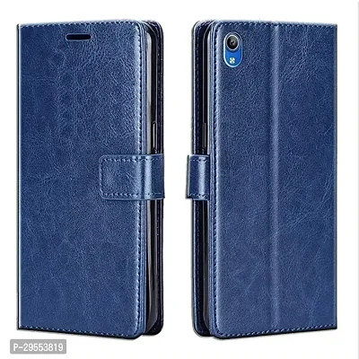 Stylish Solid Flip Cover for Vivo Y90