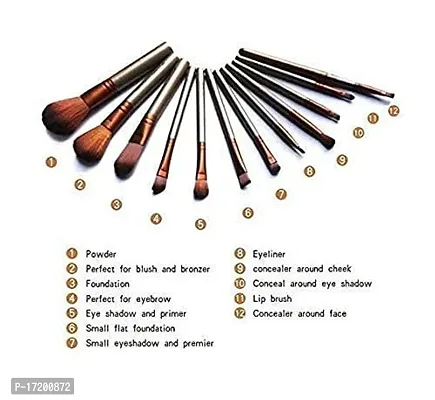 Jangra Professional Makeup Brush (Set of 12) MULITCLOOR-thumb3