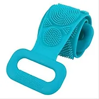 Jangra Body Back Scrubber, Double Side Bathing Brush for Skin Deep Cleaning Massage, Dead Skin Removal Exfoliating Belt for Shower, Easy to Clean,Body Brush for Bathing-thumb1