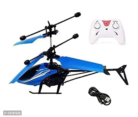 Jangra Helicopter with Remote Control and Hand Sensor Charging Helicopter 2 in 1 Toys with 3D Light Toys for Boys Kids (Indoor  Outdoor Flying) (Multicolor)-thumb2
