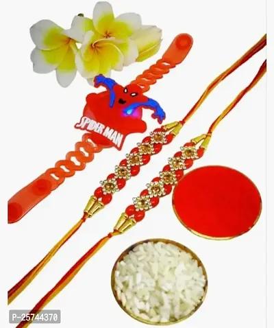 Beautiful Rakhi For Men And Kids-Pack Of 3-thumb0