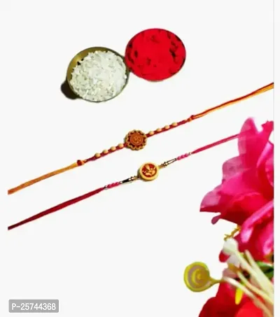 Beautiful Rakhi For Men And Kids-Pack Of 2