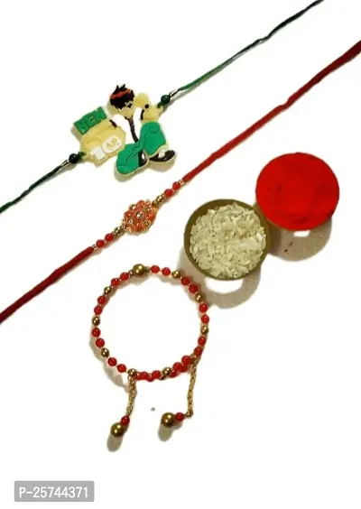 Beautiful Rakhi For Men And Kids-Pack Of 2-thumb0