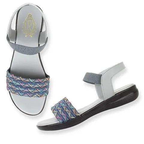 H.M. latest stylish flat lightweight sandal girls and womens