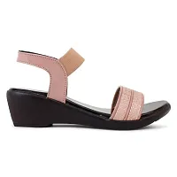 Wedges PINK Stylish  For Women-thumb2