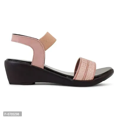 Wedges PINK Stylish  For Women-thumb3