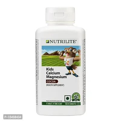 Amway Kids Calcium Magnesium Cocoa (100 Tablets )