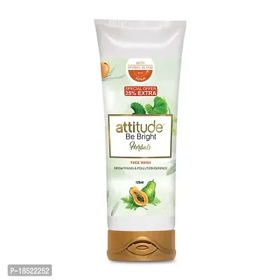 Amway Attitude  Be Bright Herbal Face Wash ndash; 25% Extra Pack (125 ml)