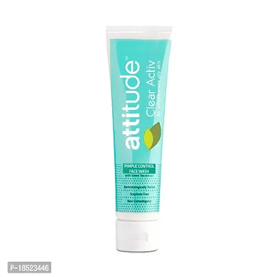 Amway Atttitude Clear Activ Pimple Control Face Wash (100ml)-thumb0