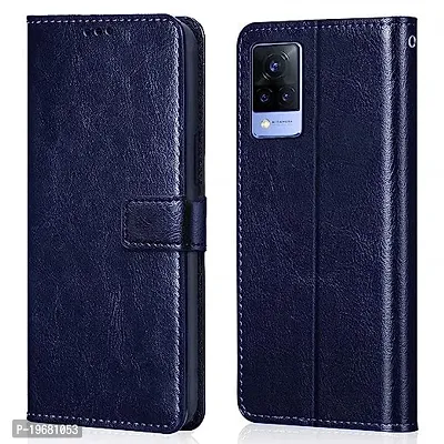 Vivo V21 5g blue  Flip Cover