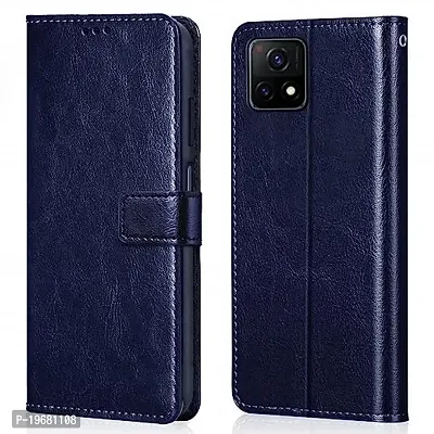 Vivo Y72 5g, Y31s blue  Flip Cover