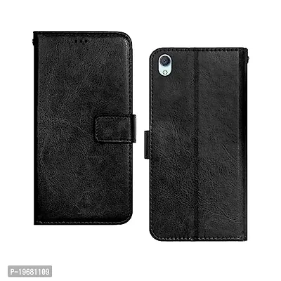 Vivo Y90, Y91i, Y1s black Flip Cover