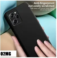 Back Cover For Redmi Note 12 4G Black Grip Case Pack Of 1-thumb1