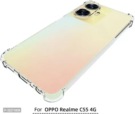 Bumper Case For Realme C55 4G Transparent Shock Proof Silicon Pack Of 1-thumb4