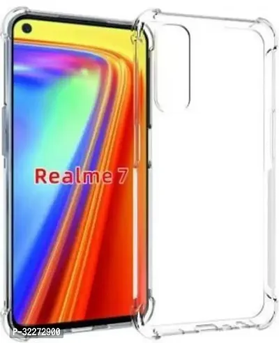 Bumper Case For Narzo 20Pro Realme 7 Transparent Shock Proof Silicon Pack Of 1-thumb0