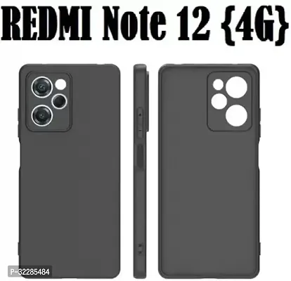 Stylish Back Cover For Redmi Note 12 4G-thumb0