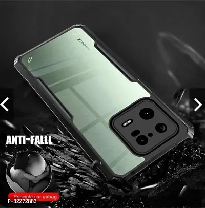 Back Cover For Xiaomi 13 Pro Black Shock Proof Silicon Pack Of 1-thumb3