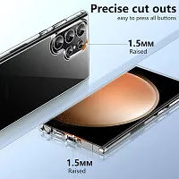 Back Cover For Samsung Galaxy S24 Ultra Transparent Shock Proof Silicon Pack Of 1-thumb1