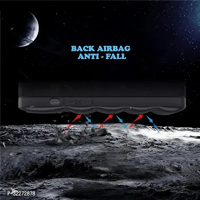 Back Cover For Oppo Reno11 5G Black Puffer Silicon Pack Of 1-thumb2