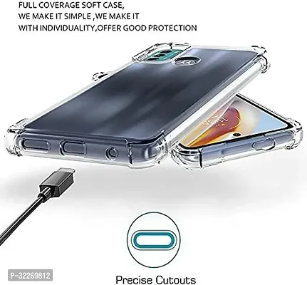 Back Cover For Motorola G31 Motorola Moto G31 Transparent Shock Proof Silicon Pack Of 1-thumb2