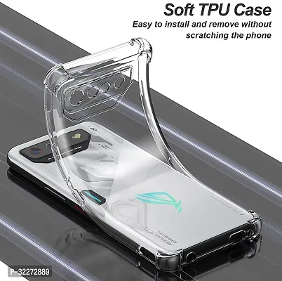 Bumper Case For Asus Rog Phone 7 Transparent Grip Case Pack Of 1-thumb3