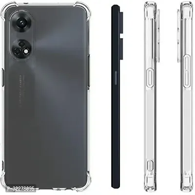 Back Cover For Oppo Reno8T 5G Transparent Shock Proof Silicon Pack Of 1-thumb3