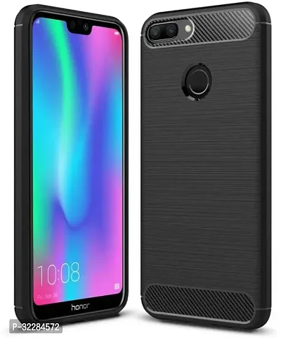 Stylish Back Cover For Honor 9N Transparent Shock Proof Pack Of 1