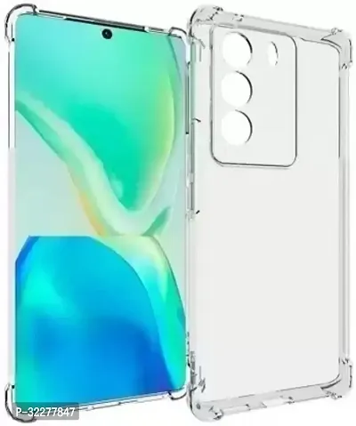 Back Cover For Vivo V29 5G Transparent Shock Proof Pack Of 1