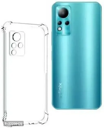 Stylish Back Cover For Infinix Note 11 Transparent Shock Proof Pack Of 1-thumb0