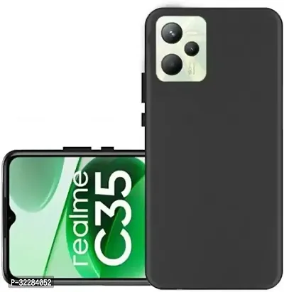 Stylish Back Cover For Realme C35-thumb0