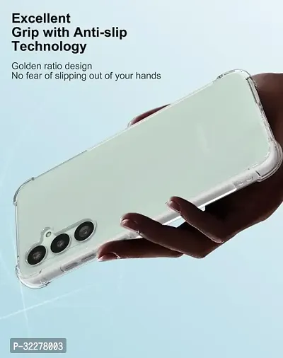 Back Cover For Samsung Galaxy S24 Plus Transparent Shock Proof Silicon Pack Of 1-thumb2