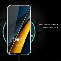 Back Cover For Poco X6 Pro 5G Transparent Pack Of 1-thumb1