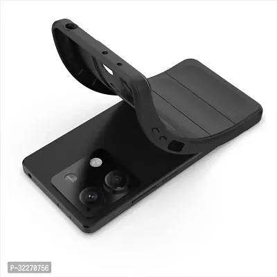 Back Cover For Redmi Note 13 Pro 5G Black Grip Case Pack Of 1-thumb2