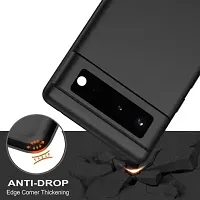 Back Cover For Google Pixel 7A Black Shock Proof Pack Of 1-thumb2