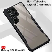 Back Cover For Samsung Galaxy S24 Ultra 5G Black Shock Proof Pack Of 1-thumb1