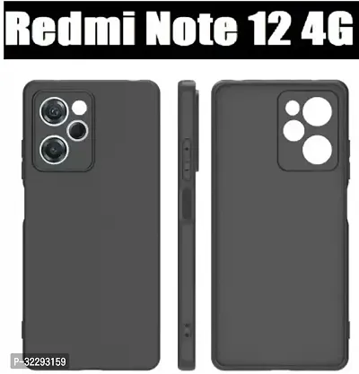 Stylish Back Cover For Redmi Note 12 4G-thumb0